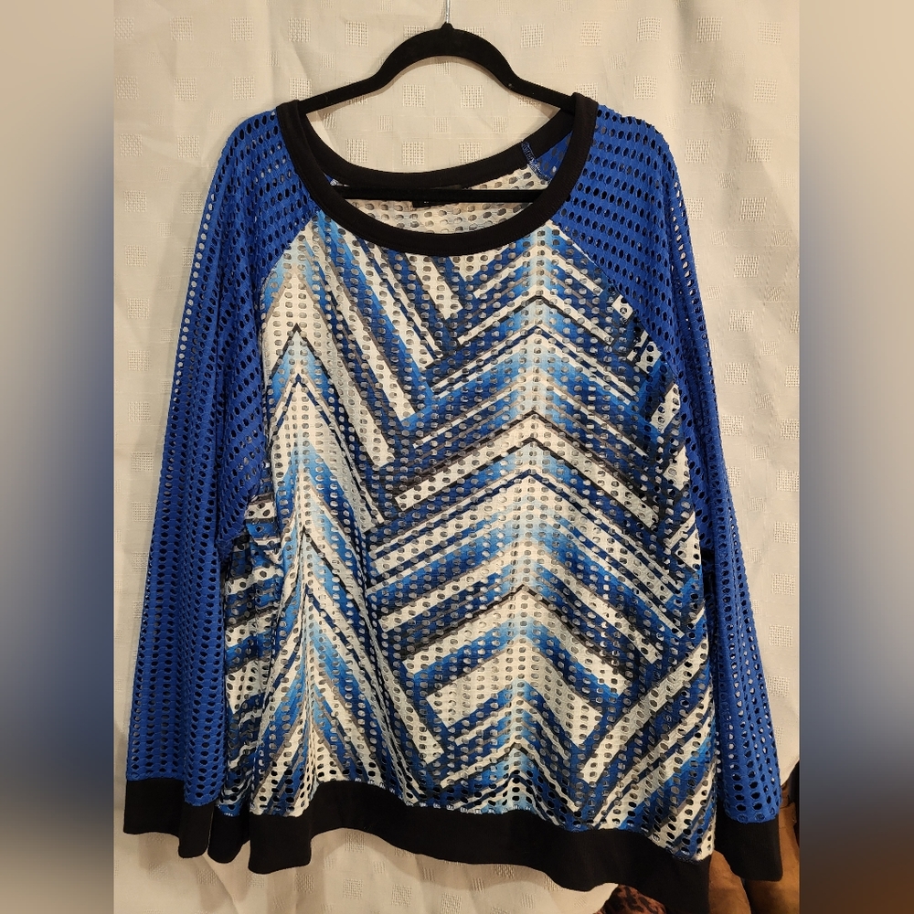 Mblm plus size jersey top